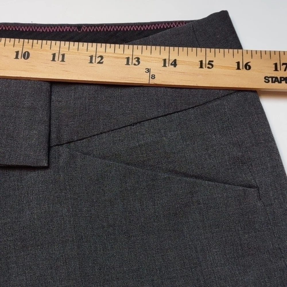 The Limited Wool like Gray Wide Leg Pants